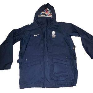 Nike X USA Olympic Team Torino 2006 Jacket Blue Extra Large Rare EUC